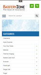 Mobile Screenshot of batteryzone.com